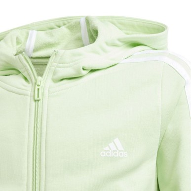 Adidas 3 Stripes Full-Zip Hoodie Jr IS2632