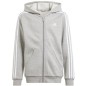 Adidas 3 Stripes FL Full-Zip Hoodie Jr IS3241