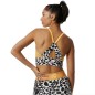 New Balance Relentless Printed Crop Bra W WB21176BKW sports bra