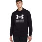 Felpa con cappuccio grafica Under Armour UA Rival Terry M 1386047 001