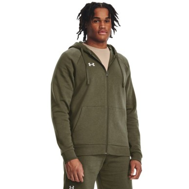 Felpa con cappuccio Under Armour Rival Fleece FZ M 1379767 390