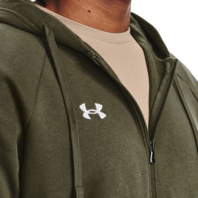 Felpa con cappuccio Under Armour Rival Fleece FZ M 1379767 390