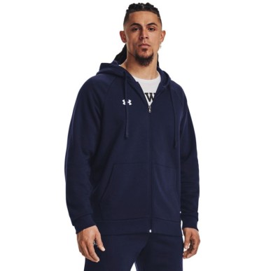 Felpa con cappuccio Under Armour Rival Fleece FZ M 1379767 410