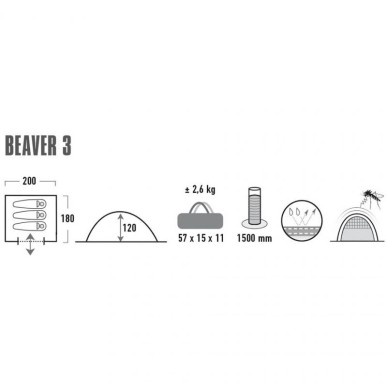 High Peak Beaver 3 10320