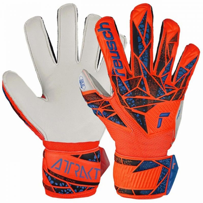 Guanti da portiere Reusch Attrakt Solid Finger Support Jr 5472510 2210