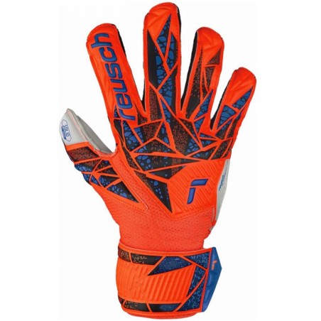 Reusch Attrakt Solid Finger Support Jr goalkeeper gloves 5472510 2210