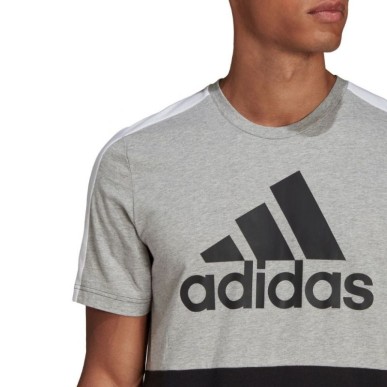 adidas Essentials Colorblock Single Jersey Tee M HE4334