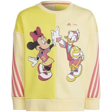 felpa adidas adidas x Disney Daisy Duck Crew Jr HK6638