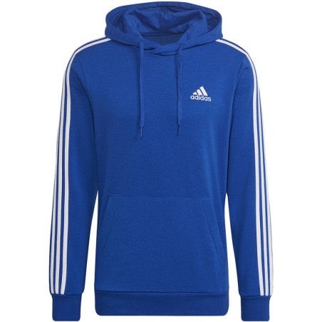 Felpa con cappuccio adidas Essentials 3-Stripes M HL2228