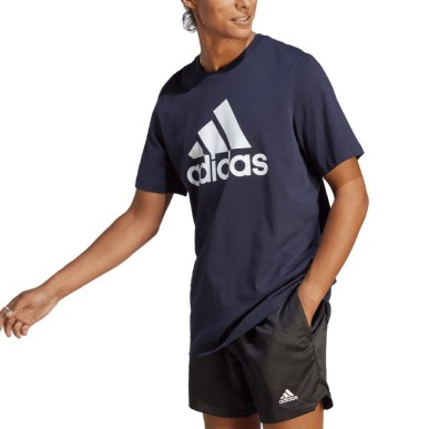 adidas Essentials Single Jersey 3-Stripes Tee M IC9348