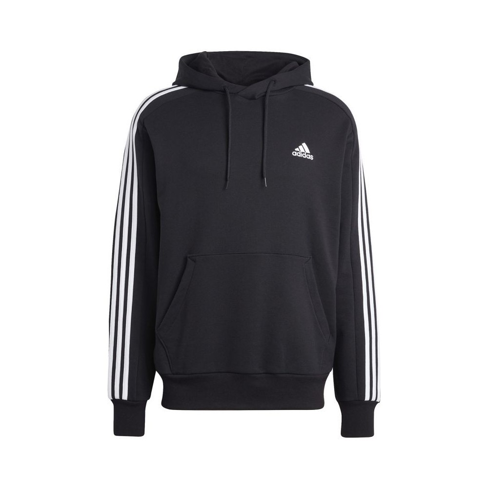 Felpa con cappuccio Adidas Essentials French Terry 3-Stripes M IC0435