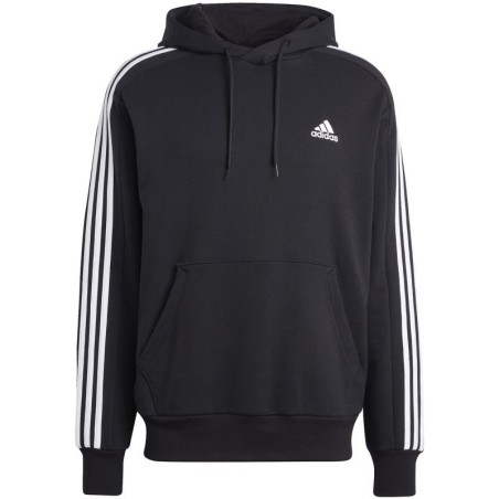 Felpa con cappuccio Adidas Essentials French Terry 3-Stripes M IC0435