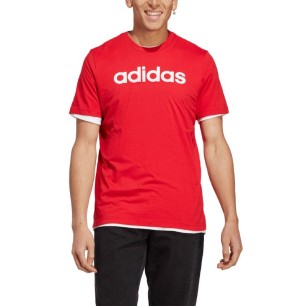 adidas Essentials Single Jersey Logo ricamato lineare M IC9278