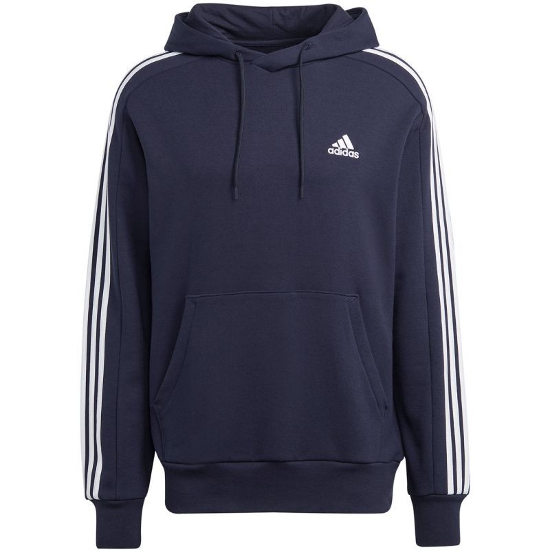 Felpa con cappuccio Adidas Essentials French Terry 3-Stripes M IC0436