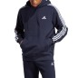 Adidas Essentials French Terry 3-Stripes Hoodie M IC0436