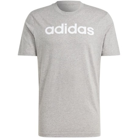 adidas Essentials Single Jersey Linear Logo Ricamato Tee M IC9277