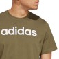 adidas Essentials Single Jersey Linear Logo Ricamato Tee M IC9280