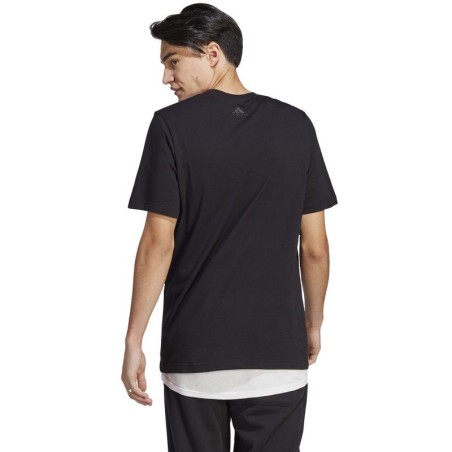 adidas Essentials Single Jersey Linear Embroidered Logo Tee M IC9274