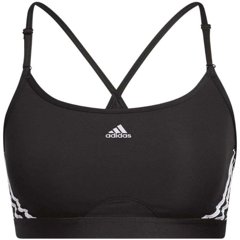 adidas Aeroreact Training Light-Support 3-Stripes Bra W HC7862 sports bra