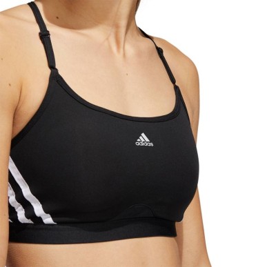 adidas Aeroreact Training Light-Support 3-Stripes Bra W HC7862 reggiseno sportivo