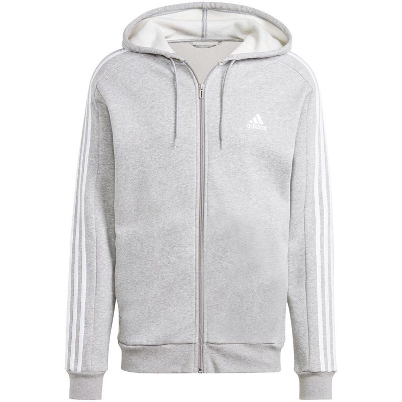 Felpa adidas Essentials Fleece 3-Stripes Full-Zip M IJ6479