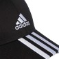 Cappellino da baseball Adidas Baseball 3-Stripes in twill di cotone IB3242