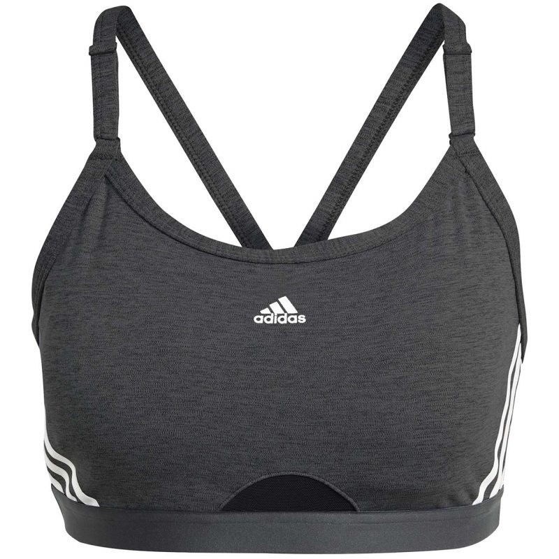 adidas Aeroreact Training Light-Support 3-Stripes Bra W HC7870 sports bra