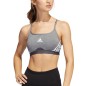 adidas Aeroreact Training Light-Support 3-Stripes Bra W HC7870 sports bra