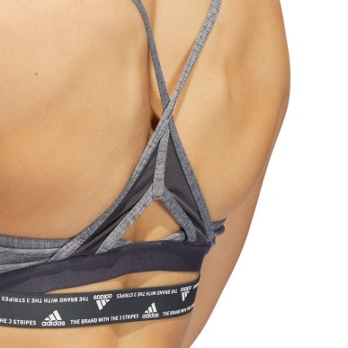 adidas Aeroreact Training Light-Support 3-Stripes Bra W HC7870 sports bra