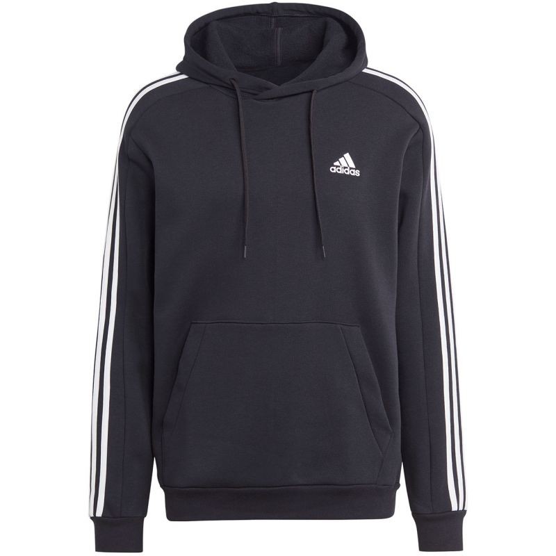 Felpa con cappuccio adidas Essentials Fleece 3-Stripes M IB4028