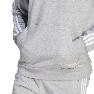 Felpa con cappuccio adidas Essentials Fleece 3-Stripes M IJ6474