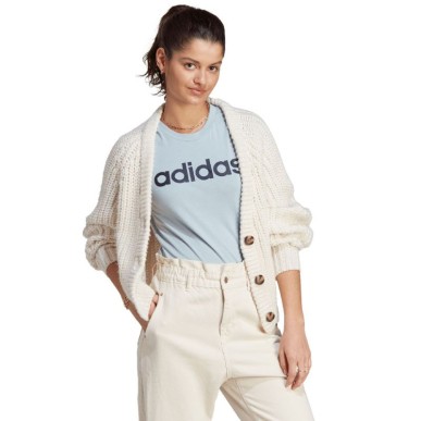 adidas Loungewear Essentials Slim Logo Tee adidas W IM2832