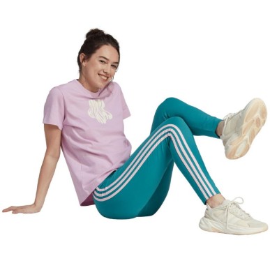 adidas Essentials 3-Stripes High-Waisted Single leggings W IL3378