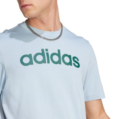 adidas Essentials Single Jersey Linear Embroidered Logo Tee M IJ8651