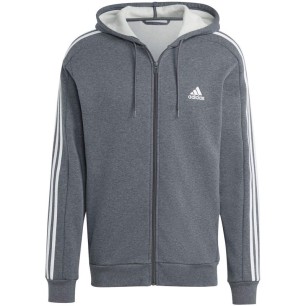 Felpa adidas Essentials Fleece 3-Stripes Full-Zip M IJ6480