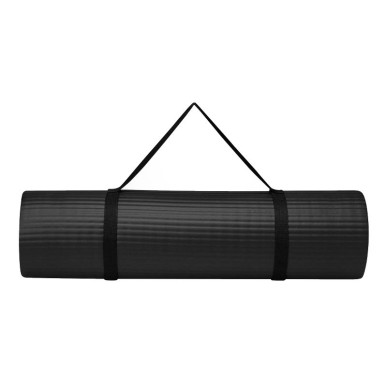 10 mm Fitness Gaiam mat with strap