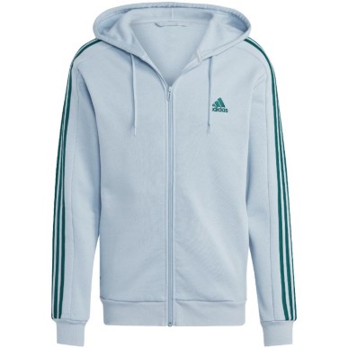 Felpa adidas Essentials Fleece 3-Stripes Full-Zip M IJ8932