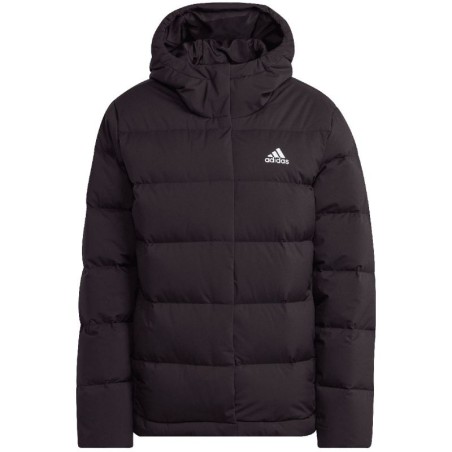 Giacca con cappuccio Adidas Helionic Down W HG8747