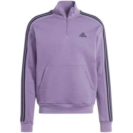 Felpa adidas Essentials Fleece 3-Stripes 1/4-Zip M IJ8912