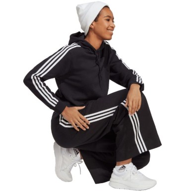 adidas Essentials 3-Stripes French Terry Crop Hoodie W IC8767