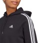 adidas Essentials 3-Stripes French Terry Crop Hoodie W IC8767