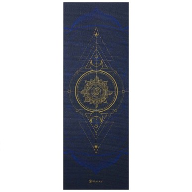 Double-sided yoga mat Gaiam Sun and Moon 6mm 63419