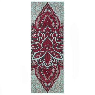 Tappetino yoga Gaiam Ara Rouge reversibile 6 mm 63368