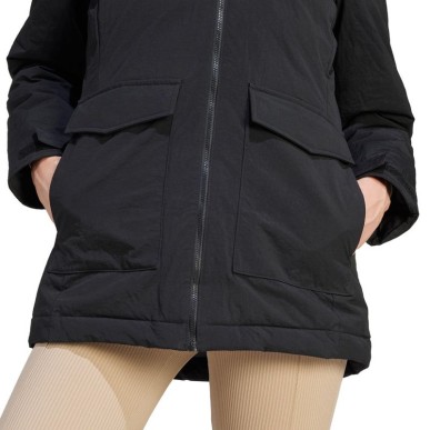 Adidas Parka con cappuccio in pelliccia W IJ8260