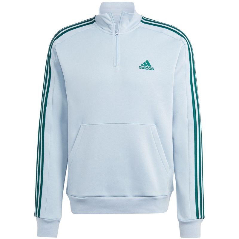 Felpa adidas Essentials Fleece 3-Stripes 1/4-Zip M IJ8909