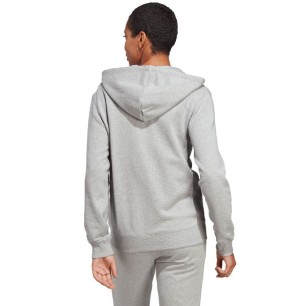 Felpa con cappuccio adidas Essentials Linear Full-Zip French Terry W IC6866