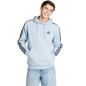 Felpa con cappuccio adidas Essentials Fleece 3-Stripes M IS0004