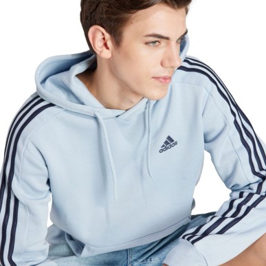 adidas Essentials Fleece 3-Stripes Hoodie M IS0004