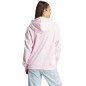 Felpa con cappuccio oversize adidas Essentials 3-Stripes French Terry con zip intera W IR6132