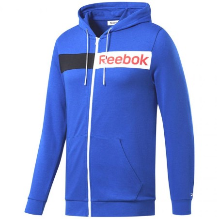 Felpa con cappuccio Reebok Logo FZ HM FK6117